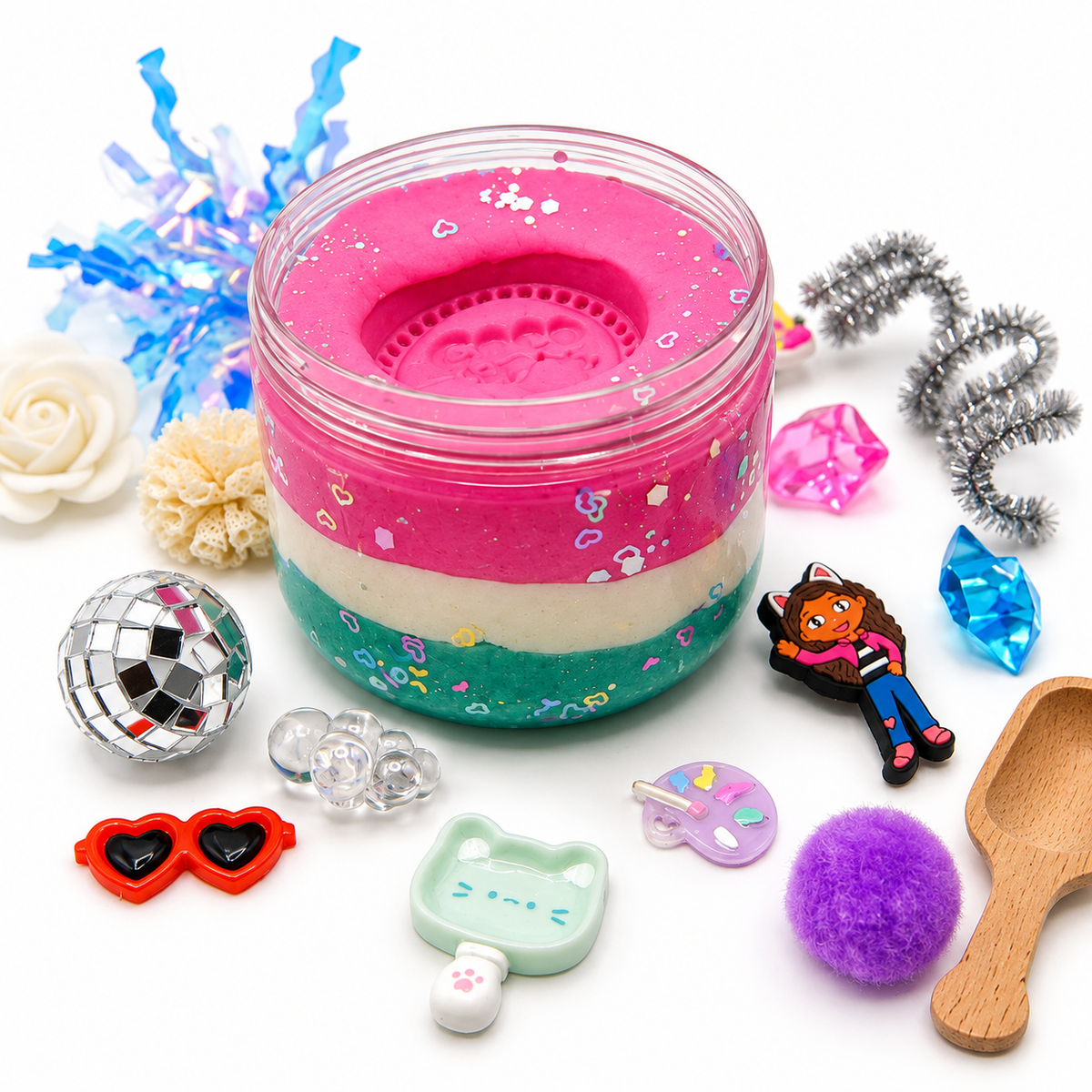 Gabby's Dollhouse Playdough Sensory Kit - Classic Jar