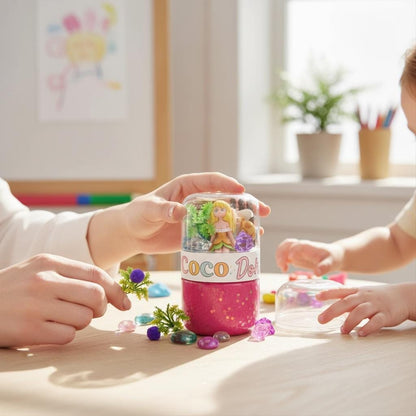 Fairy Garden Playdough Sensory Kit – Classic Jar