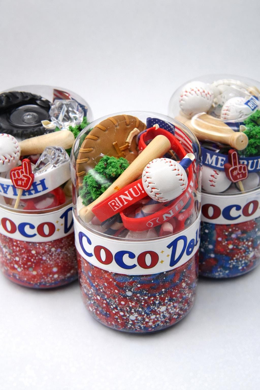 Baseball Playdough Sensory Kit - Classic Jar