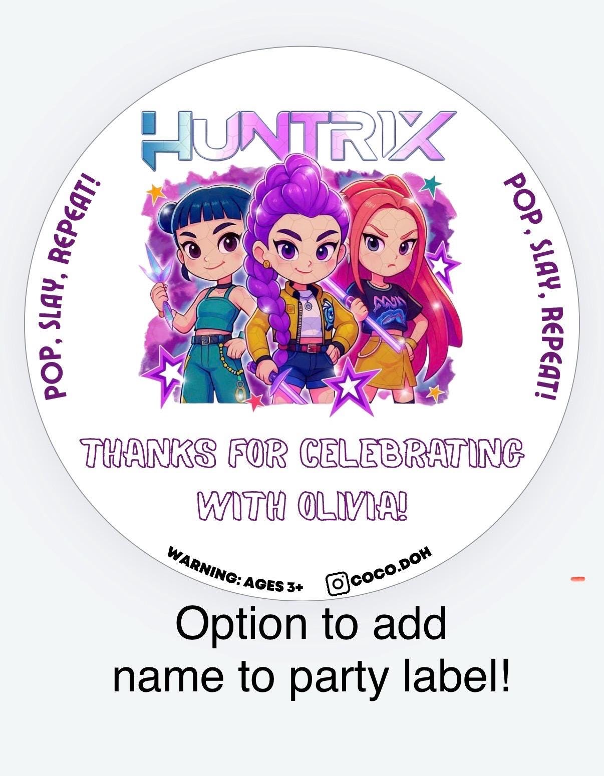 K-Pop Inspired Monster Hero Party Favor | Sensory Playdough Jars | Kpop Birthday, Customizable