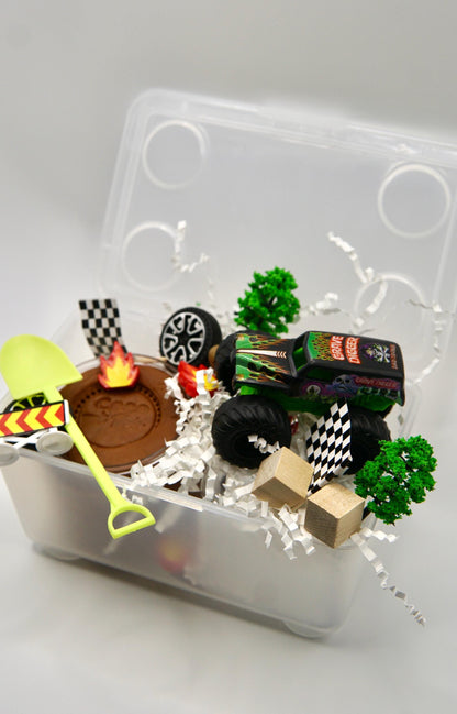 Monster Truck Midi Kit | Sensory Playdough Box