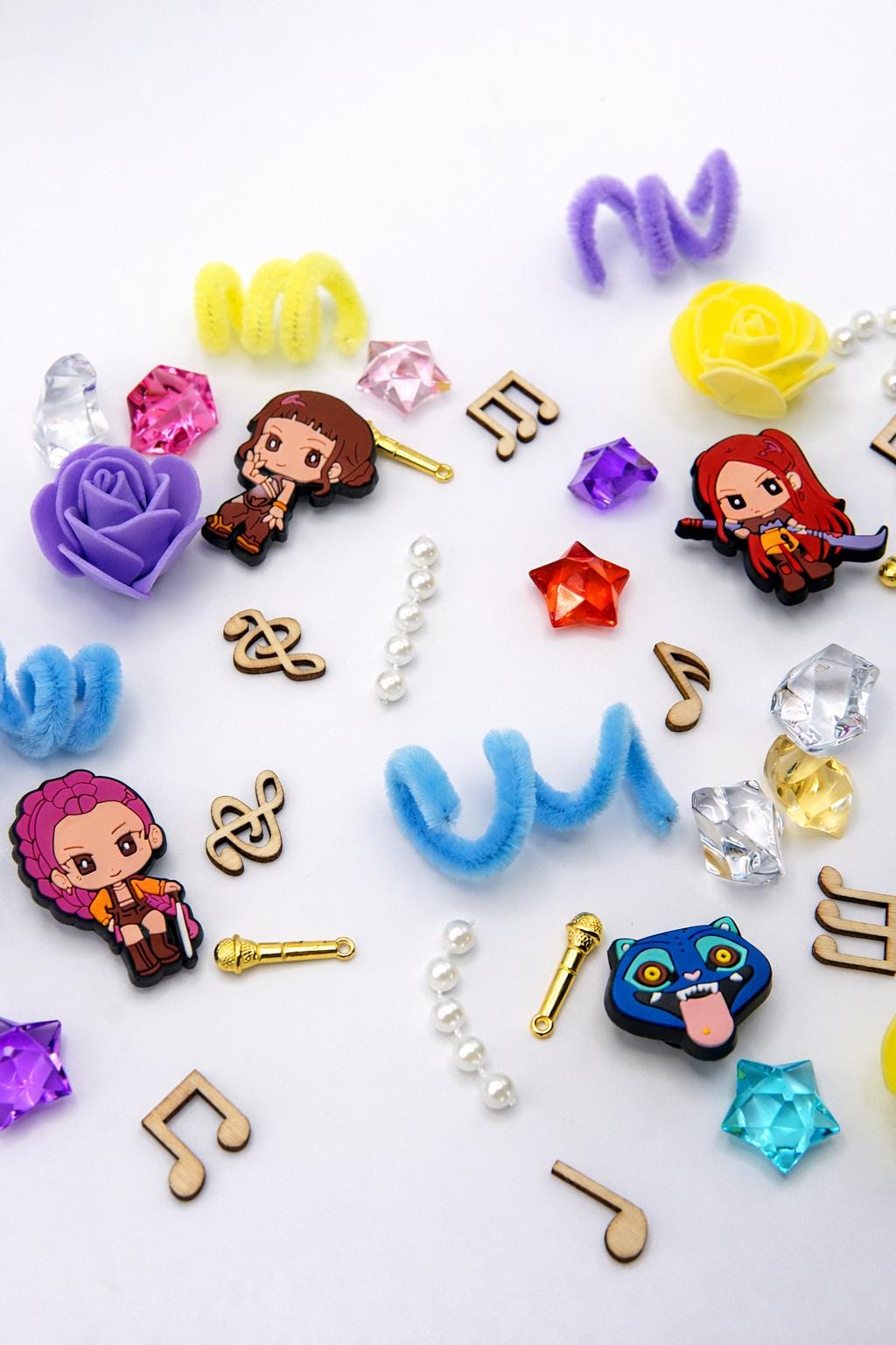 K-Pop Inspired Monster Hero Party Favor | Sensory Playdough Jars | Kpop Birthday, Customizable