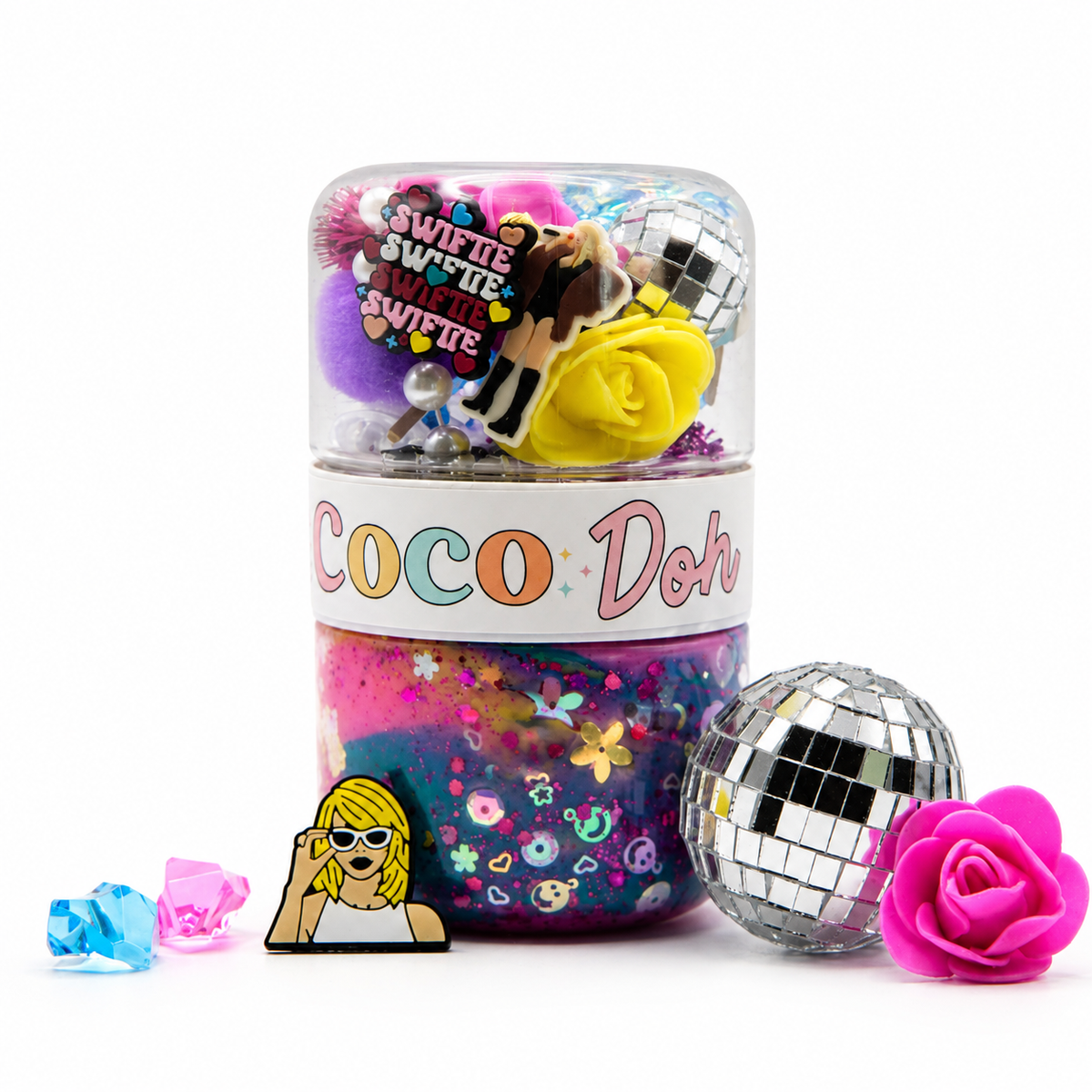 Taylor Swift Playdough Sensory Kit - Classic Jar