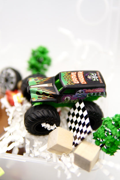 Monster Truck Midi Kit | Sensory Playdough Box