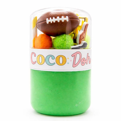 Football Playdough Sensory Kit - Classic Jar