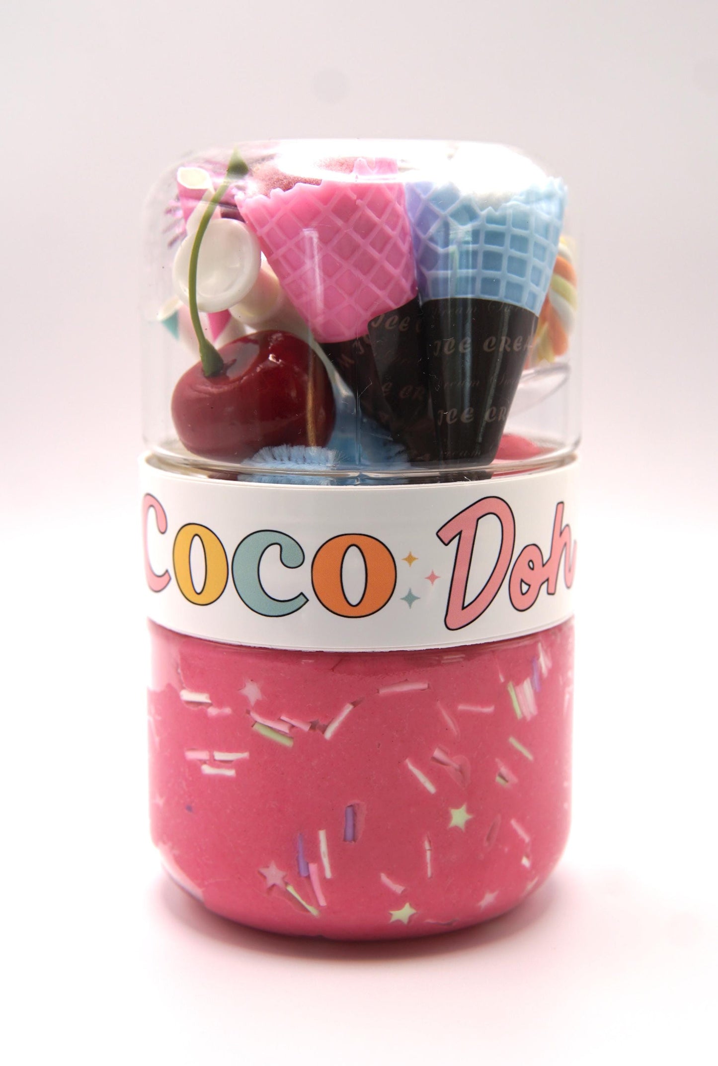Ice Cream Party Playdough Kit – Classic Jar