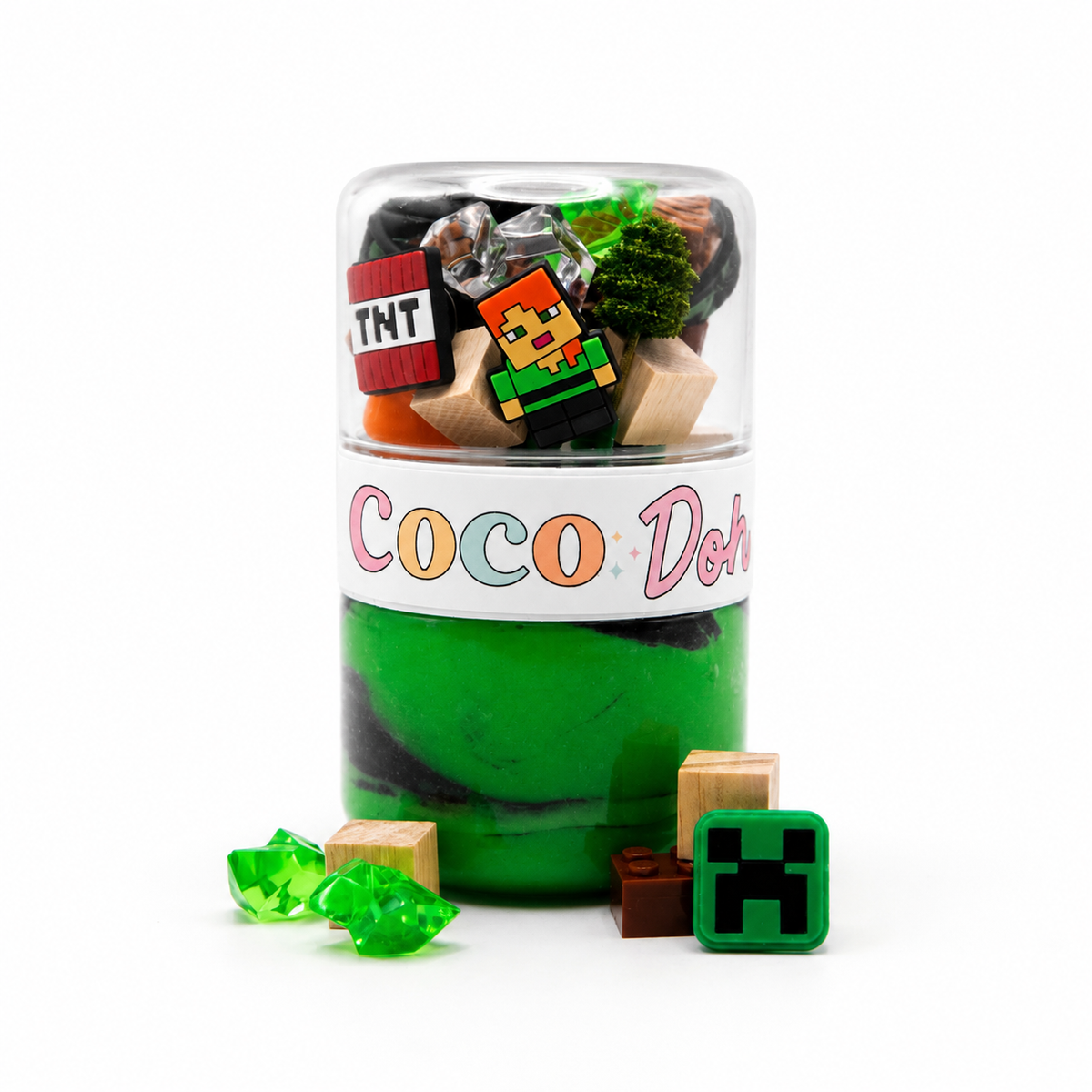 Minecraft Playdough Sensory Kit - Classic Jar