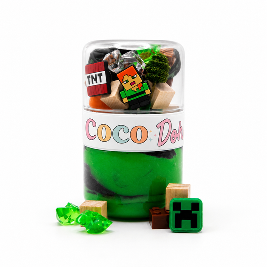 Minecraft Playdough Sensory Kit - Classic Jar