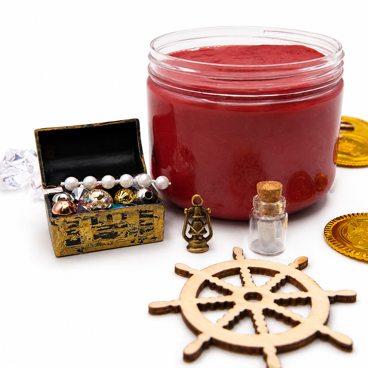 Pirate Playdough Sensory Kit - Classic Jar
