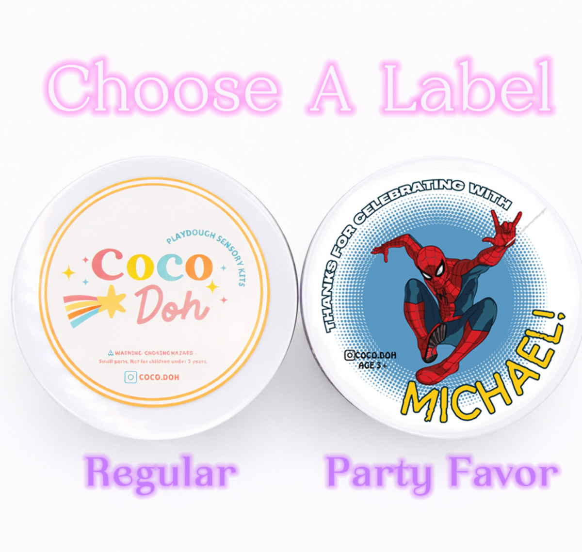 Spider Super Hero - Party Favor