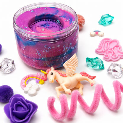 Unicorn Playdough Sensory Kit - Classic Jar