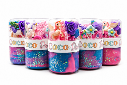Unicorn Playdough Sensory Kit - Classic Jar