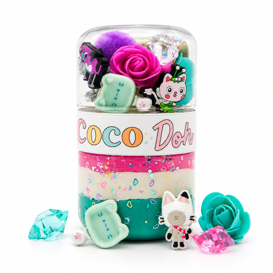Gabby's Dollhouse Playdough Sensory Kit - Classic Jar