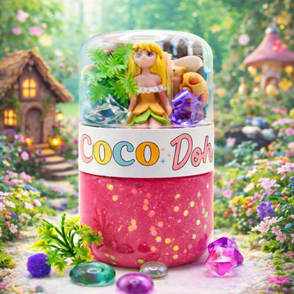 Fairy Garden Playdough Sensory Kit – Classic Jar