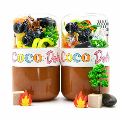 Monster Truck Playdough Sensory Kit - Classic Jar