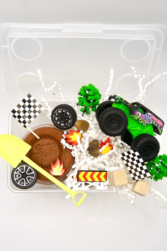 Monster Truck Midi Kit | Sensory Playdough Box