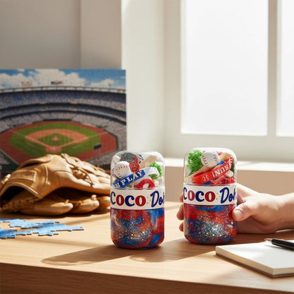 Baseball Playdough Sensory Kit - Classic Jar